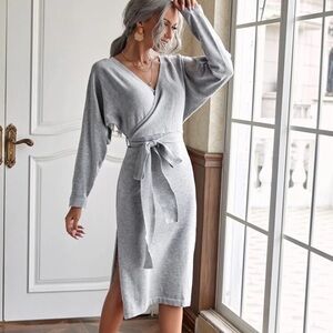 Gray dress